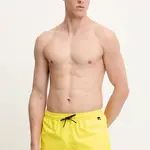 Plavkové šortky EA7 Emporio Armani žlutá barva, AF13019.7M000510