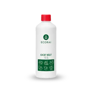 Ecorai Ocet bílý 15 % láhev 1 l