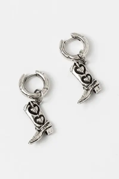 Stříbrné náušnice Twojeys pánské, 110801001