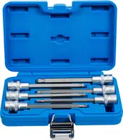 BGS technic Zástrčné hlavice Imbus s kuličkou 1/2", H5-H12, prodloužené 140 mm, sada 6 dílů - BGS 4258