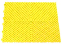 Plastová dlaždice, perforovaná, modulární, 40 x 40 x 1,8 cm, různé barvy - Procarosa Barva: žlutá