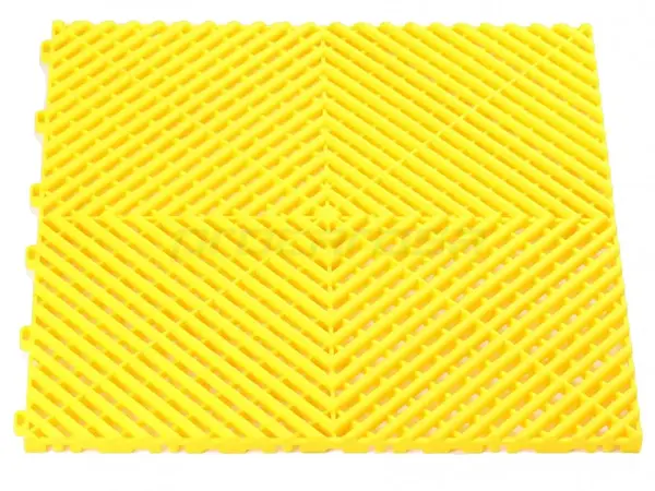 Plastová dlaždice, perforovaná, modulární, 40 x 40 x 1,8 cm, různé barvy - Procarosa Barva: žlutá