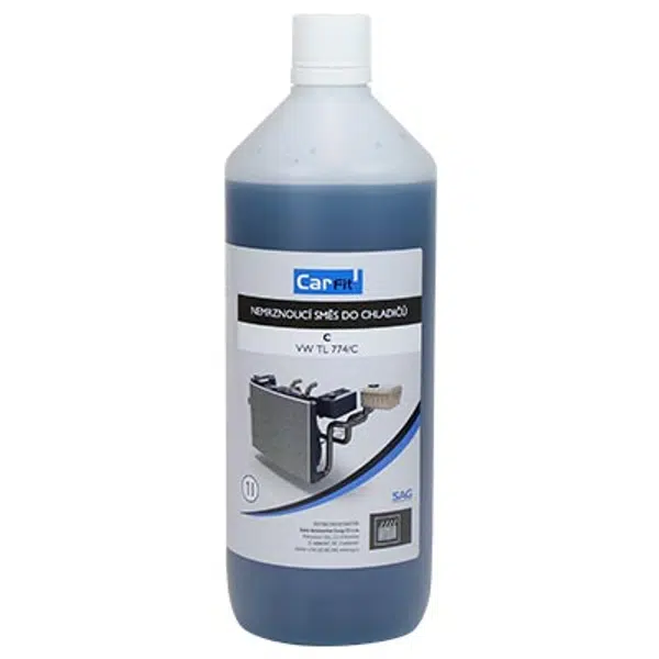 Chladicí kapalina - nemrznoucí směs C/G 11, modrozelená, 1 l - CARFIT Velikost balení: 1 l