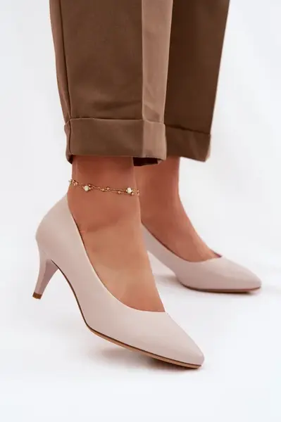 Sergio Leone dámské šedošedé lodičky