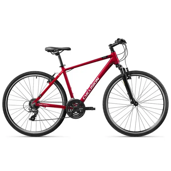 Pánské crossové kolo Cyclision Zodin 5 MK-II 28" L (19", 165-185 cm) Red Soul