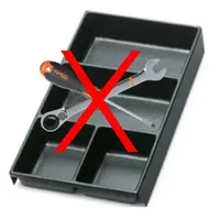 Beta tools PRÁZDNÁ PLASTOVÁ PODESTA NA NÁŘADÍ, 2400/TV83