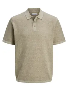 JACK & JONES Tričko 'JJEGeorge'  béžová