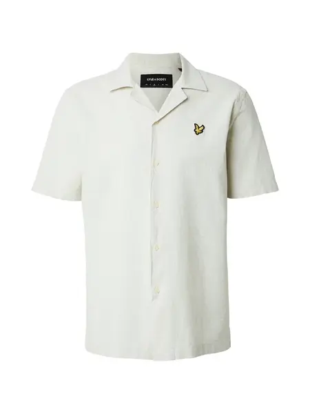 Lyle & Scott Košeľa  béžová / žltá
