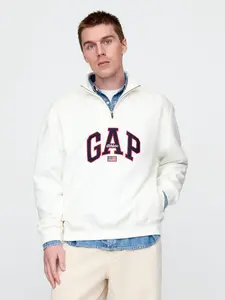 GAP Oversize mikina s logem - Pánské