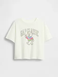 Dětské triko GAP s logem - dívky