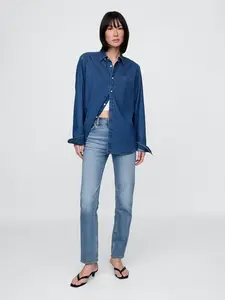 GAP dámské džíny High Rise '90s Slim Straight