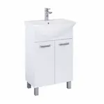 Skříňka s umyvadlem Uno 55 bílý