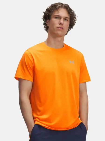 Pánské tričko Under Armour UA LAUNCH SHORTSLEEVE-ORG - Pánské