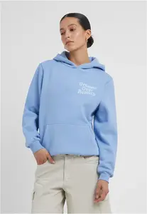 Women's hoodie Dreams Over Reality blue