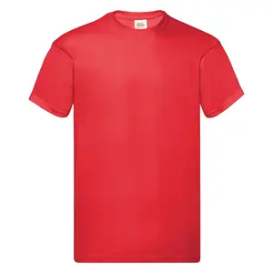 Original Fruit of the Loom Men's Red T-shirt
