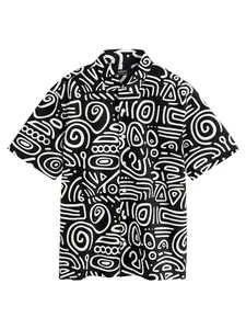 Next Košeľa  čierna / biela