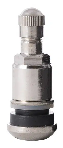 Ferdus Bezdušový ventil TR525 MS, černý nikl, otvor v disku 11,5 mm, délka ventilu 42 mm - 1 kus Varianta: otvor v disku 11.5 mm. délka ventilu 42 mm…