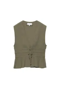 Pull&Bear Blúzka  olivová