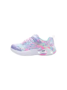 SKECHERS Tenisky 'UNICORN DREAMS'  svetlomodrá / svetložltá / levanduľová / ružová