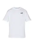 PUMA Funkčné tričko 'ESS No. 1'  čierna / biela