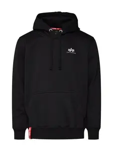 ALPHA INDUSTRIES Mikina  čierna