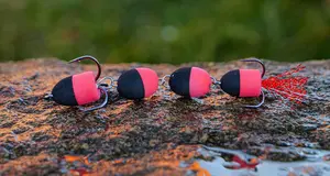 Redbass mandula black/red - l 75 mm 3,3 g