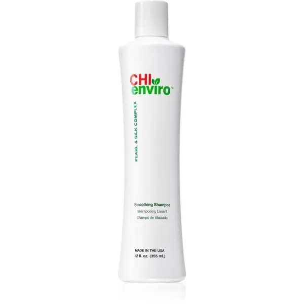 CHI Enviro Smoothing Shampoo hydratační šampon pro uhlazení a výživu suchých a nepoddajných vlasů 355 ml