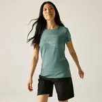 Dámské funkční tričko regatta fingal tyrkysová 44