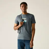 Pánské tričko regatta breezed šedá xxl