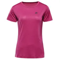 Dámské rychleschnoucí triko s cool dry alpine pro basika růžová l