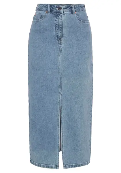 BUFFALO Sukňa  modrá denim