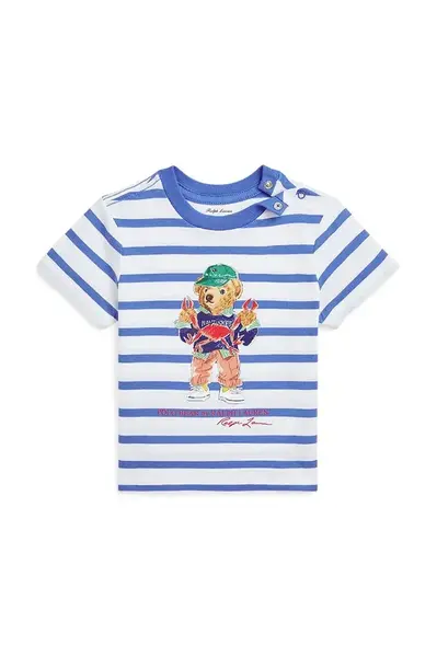 Bavlněné dětské tričko Polo Ralph Lauren