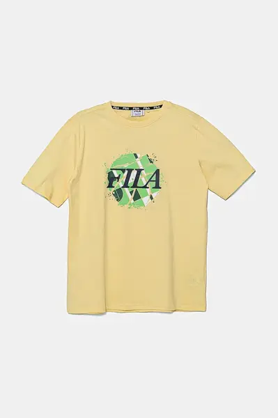 Dětské bavlněné tričko Fila ILBERSTEDT