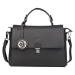 Menší dámská kožená kabelka Bellicci Carolina - černá