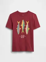 Detské tričko s potlačou a logom GAP