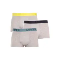 Levi's 3PACK pánské boxerky šedé (905042001 015) M