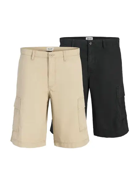 JACK & JONES Kapsáče 'JPSTCOLE MATTY'  béžová / čierna