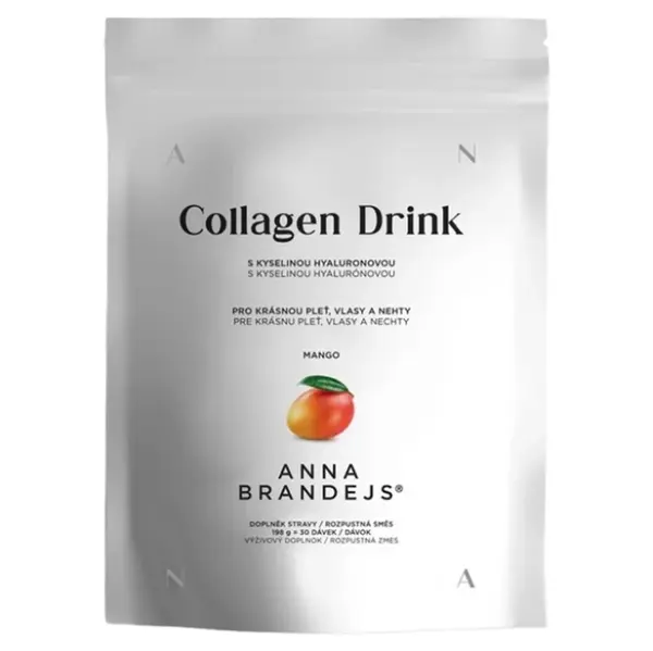 ANNA BRANDEJS Collagen Drink Mango pleť, vlasy, nehty 198 g