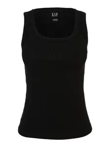 Gap Petite Top  čierna