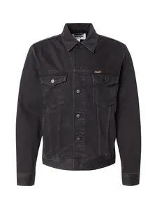 WRANGLER Prechodná bunda 'Classic'  čierny denim