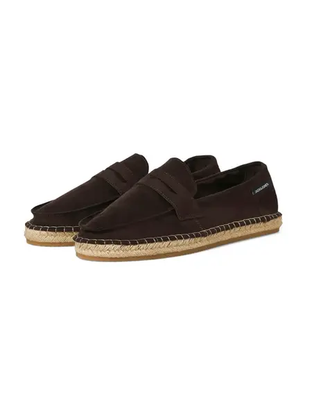 JACK & JONES Espadrilky 'JFWScherlock'  tmavohnedá