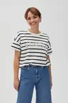 Marisse Women's Sweatshirt L-Bl-4601 Off White