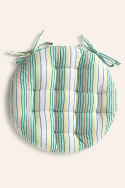 Polštář na židli Calma House Haiti tyrkysová barva