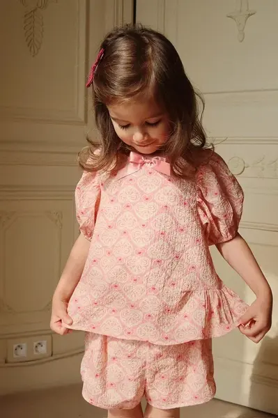 Dětská halenka Konges Sløjd AVA SS BLOUSE GOTS