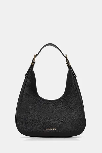 Kožená kabelka MICHAEL Michael Kors černá barva, 30F4GY5H1L