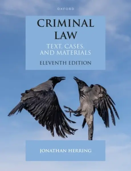Criminal Law - Jonathan Herring