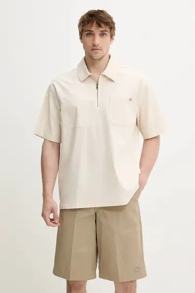 Polo tričko Dickies pánské, béžová barva, DK0A4Z7TF901