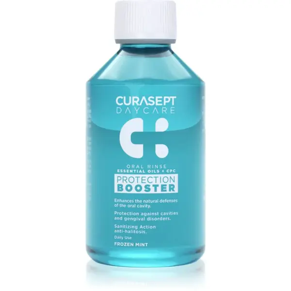 Curasept Daycare Protection Booster Frozen Mint ústní voda 500 ml