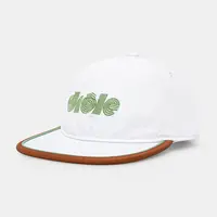 Kšiltovka Drôle de Monsieur La Casquette Drule Tennis bílá barva, hladká, G-CP173-CO138-WT