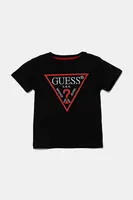 Dětské bavlněné tričko Guess